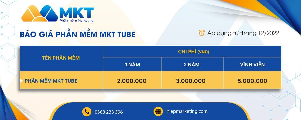 Phần mềm MKT Tube