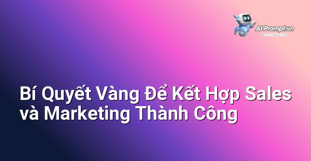 Hình ảnh đội ngũ nhân viên Sales và Marketing đang họp bàn, thảo luận chiến lược, thể hiện sự hợp tác và phối hợp nhịp nhàng.