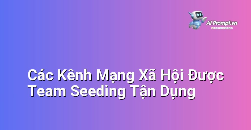 Icon đồ họa đại diện cho các mạng xã hội phổ biến như Facebook, TikTok, Instagram, YouTube, các diễn đàn và blog công nghệ.
