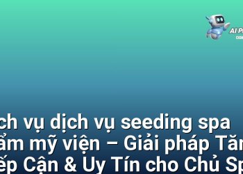 Dịch vụ dịch vụ seeding spa thẩm mỹ viện – Giải pháp Tăng Tiếp Cận & Uy Tín cho Chủ Spa, Thẩm Mỹ Viện Việt