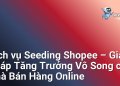 Dịch vụ Seeding Shopee – Giải Pháp Tăng Trưởng Vô Song cho Nhà Bán Hàng Online