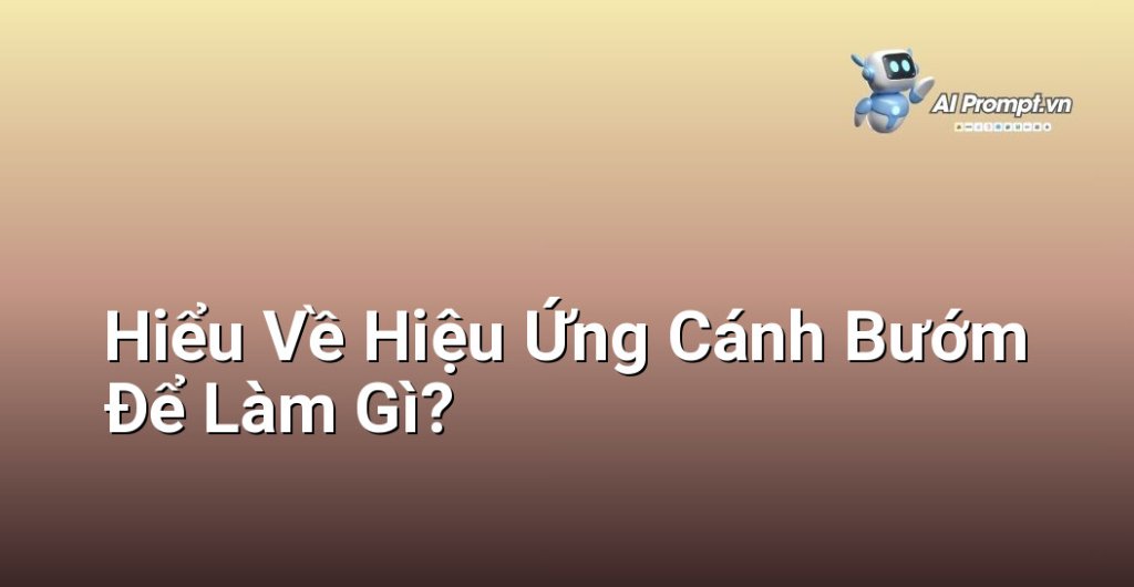 Minh họa sự phát triển cá nhân và cộng đồng, với các biểu tượng về hành động tích cực, tư duy phản biện, và sự kết nối, cho thấy cách hiểu về hiệu ứng cánh bướm có thể dẫn đến những thay đổi tốt đẹp hơn