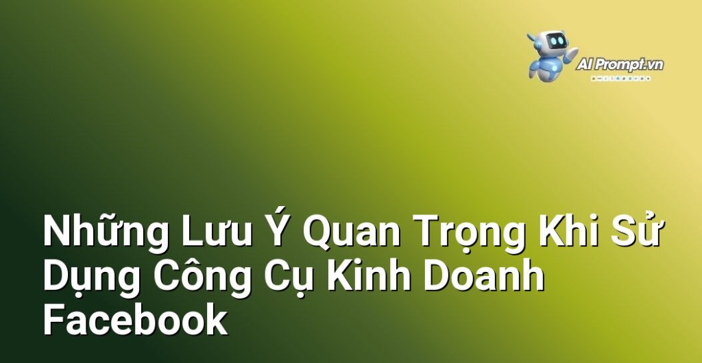Hình ảnh cảnh báo chú ý sử dụng phần mềm Facebook, nhấn mạnh tuân thủ chính sách và bảo mật thông tin