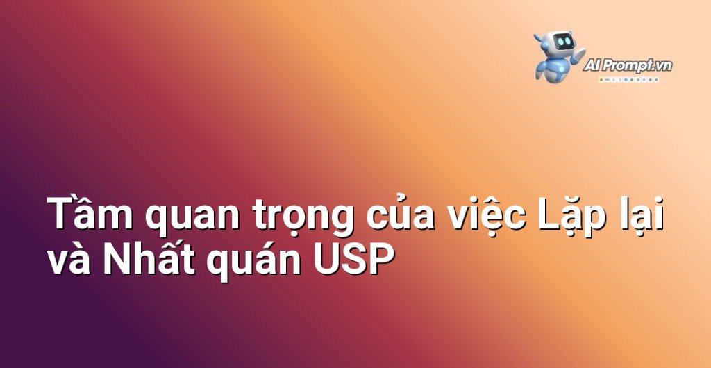 Hình ảnh một người đang nói chuyện với nhiều người, thông điệp USP của họ được lặp đi lặp lại và mọi người đều hiểu.