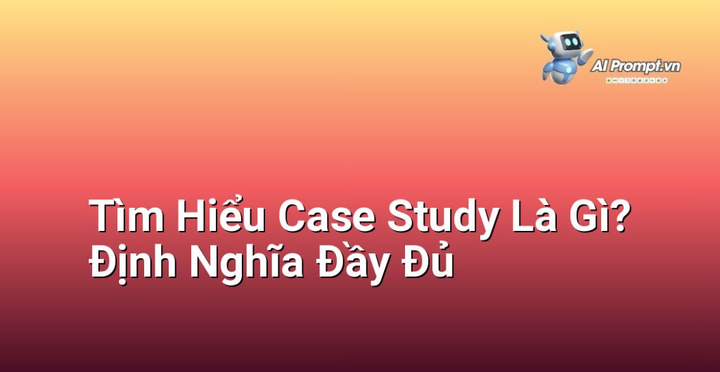 Hình ảnh minh họa định nghĩa case study là gì, bao gồm các yếu tố như phân tích, giải pháp và kết quả trong bối cảnh kinh doanh hoặc học thuật